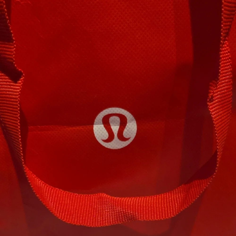 lululemon athletica Red Small Tote Bag